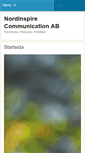 Mobile Screenshot of nordinspire.se